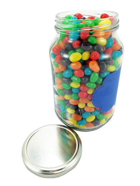 Large Glass Jar of Jelly Beans (1 litre)